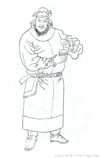 牛牧野水浒扑克,牛牧野水浒人物