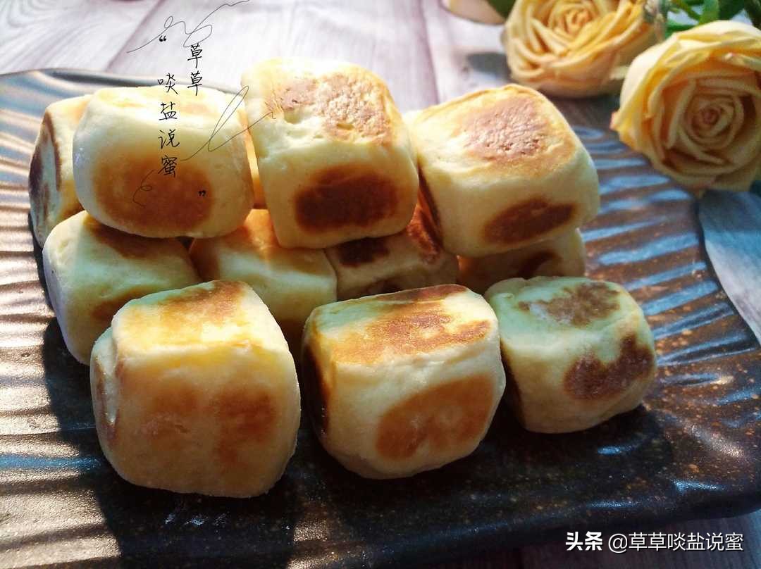 馒头不用油炸,不用鸡蛋也能做的奶香小馒头