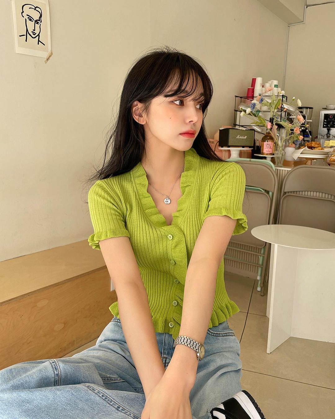 今年春夏就用「淡绿色」来点缀!带你看韩国热销的春绿新品