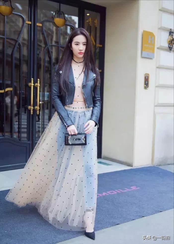 32岁刘亦菲时尚靓丽现身,刘亦菲的美照惊艳众人