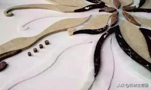 石材拼花让石材更美,瓷砖拼花与石材拼花