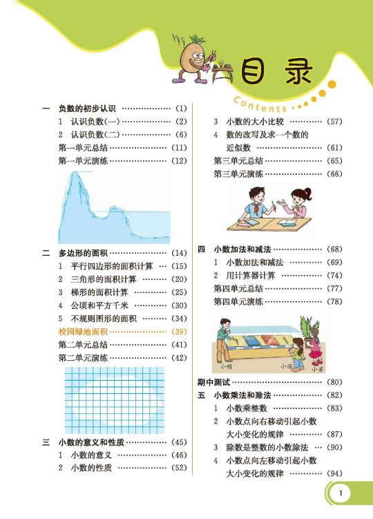 暑假预习|苏教版数学五年级上册学生用书（含知识盘点+易错提示