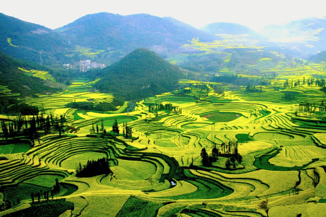 罗平乡村风景,罗平是个山清水秀好地方