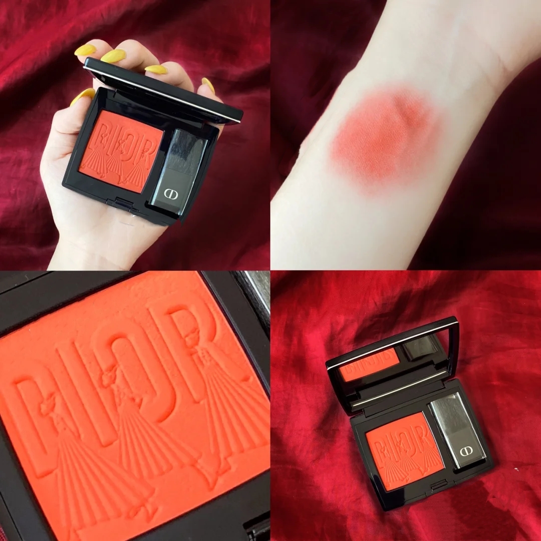 dior腮红001小样,dior999传奇红礼包