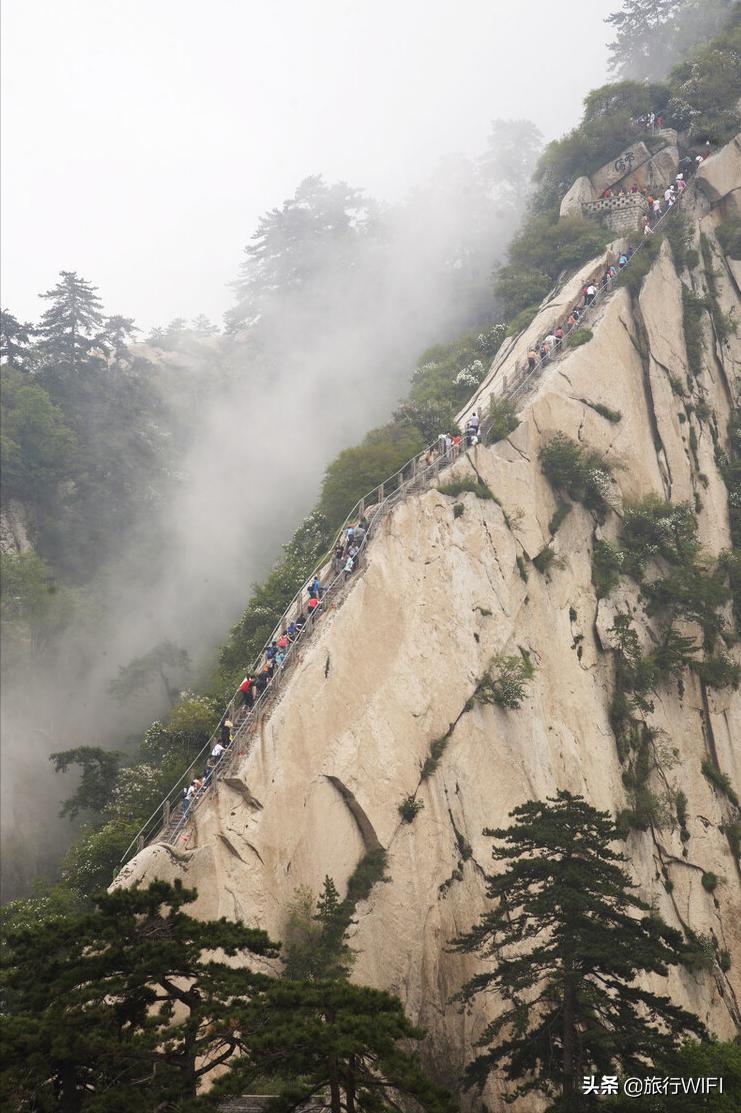 绝美华山五日游攻略大全,自由行华山一日游最佳路线攻略