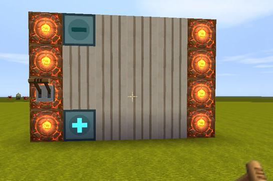 迷你世界隐藏开关门教程,迷你世界门开关