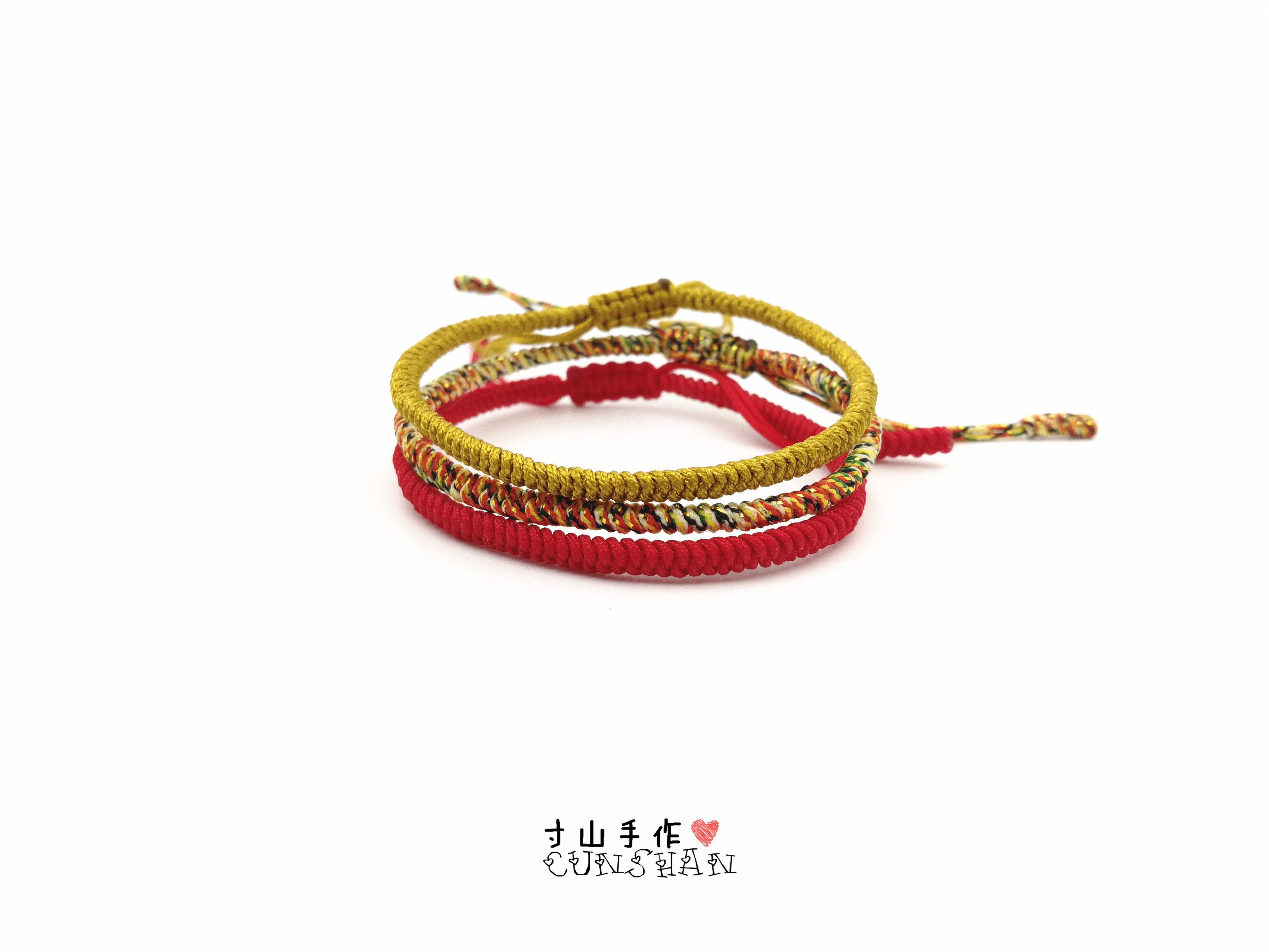 文玩手串绳教程,怎样快速编手链上的绳结视频