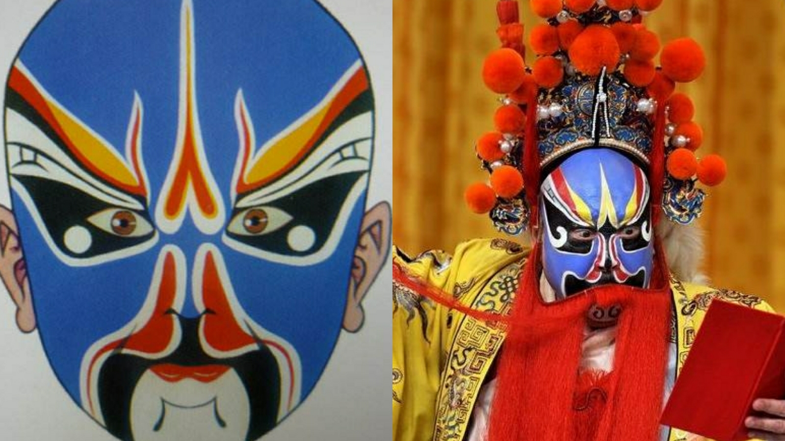 萌视角:中国脸谱讲述不同于西洋假面的浪漫