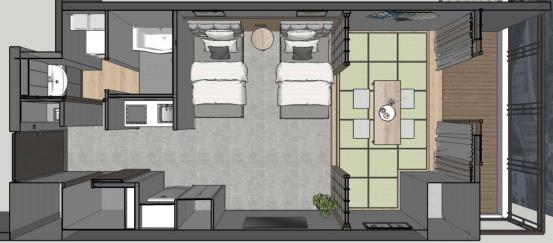 大阪性价比超高的房子,日本道顿华府房子