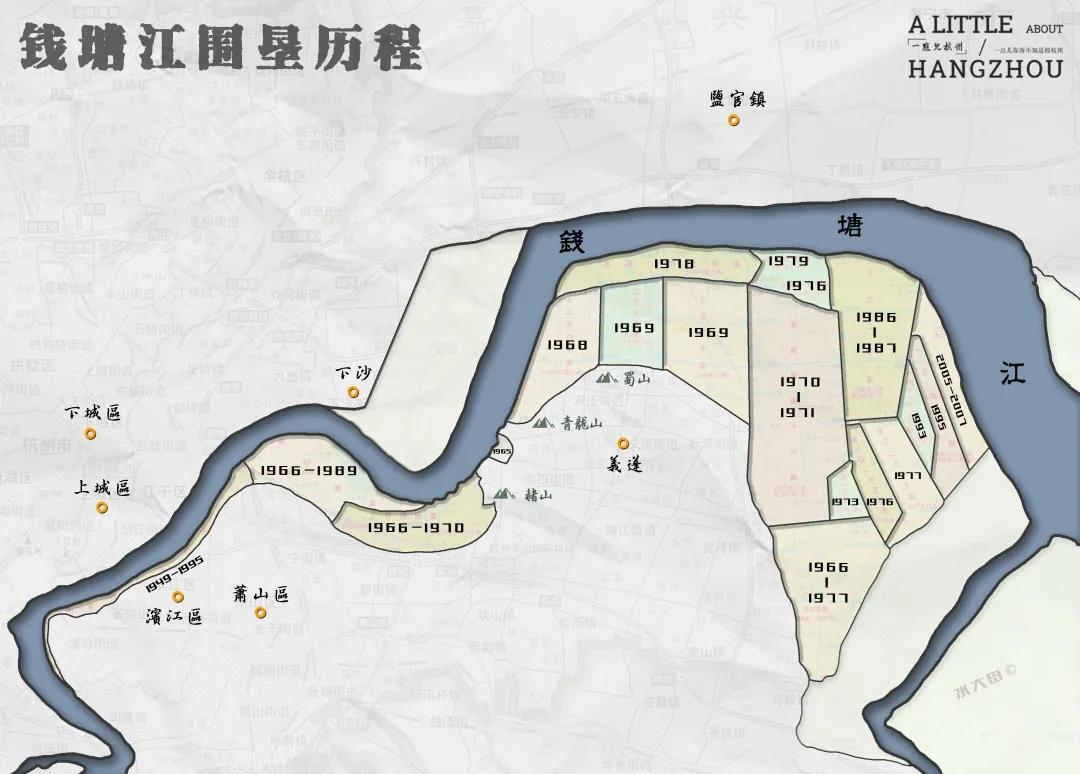 钱塘江从哪里开始变黄,钱塘江长大潮什么原因