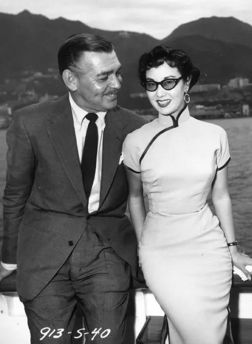 明星都穿的旗袍,中外女明星穿旗袍