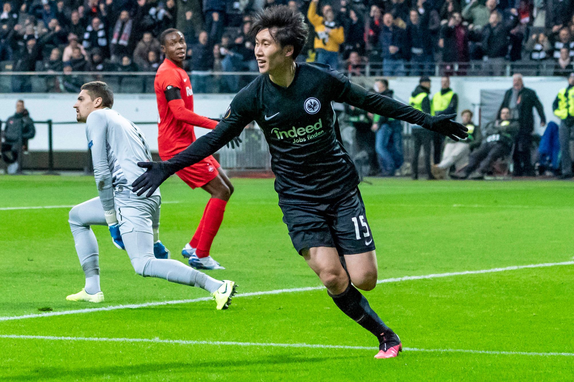 镰田大地精彩进球,镰田大地进球被吹