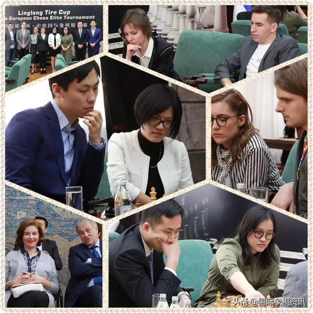 中欧国际赛事,全国国际象棋锦标赛首日