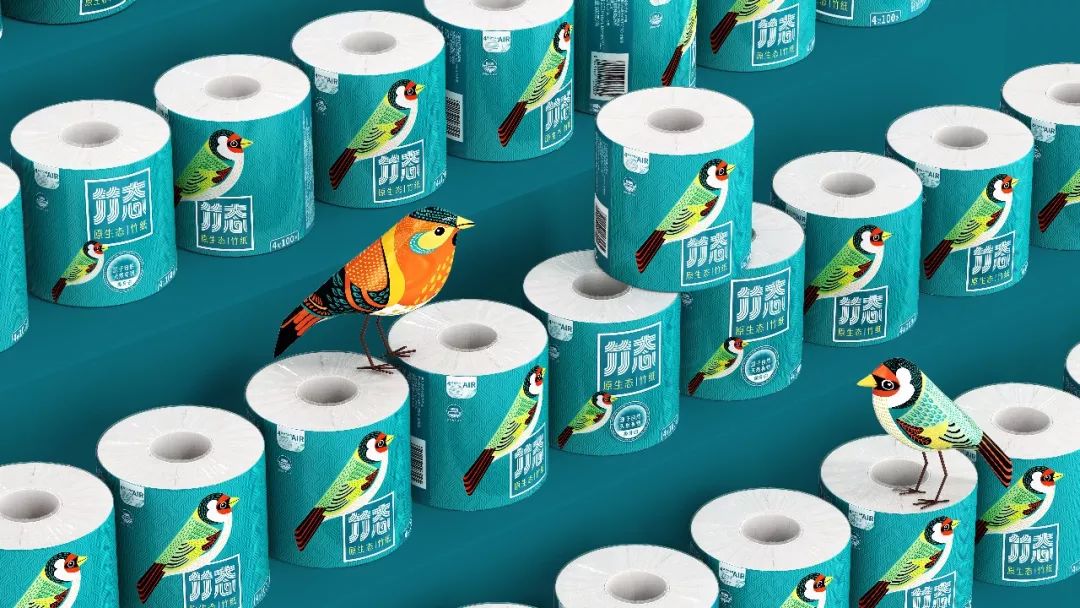 好看的花纹纸巾,独特纸巾