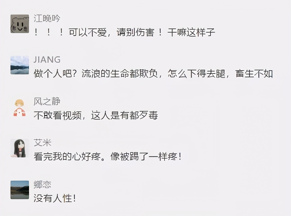 连踹四脚男子街头踢死小猫,男子虐待猫咪被学生暴打