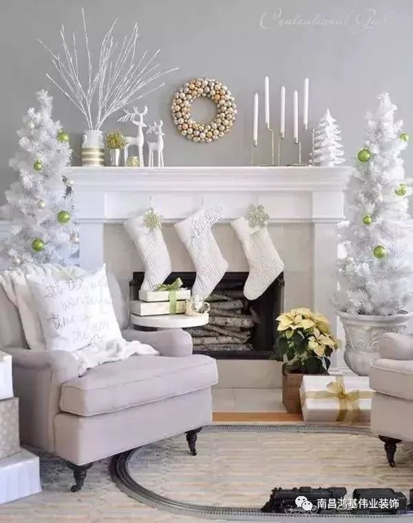 圣诞节装修风格,圣诞节装修攻略