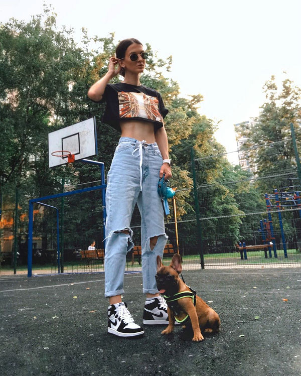 aj配什么裤子好看女生,aj穿搭什么裤子好看