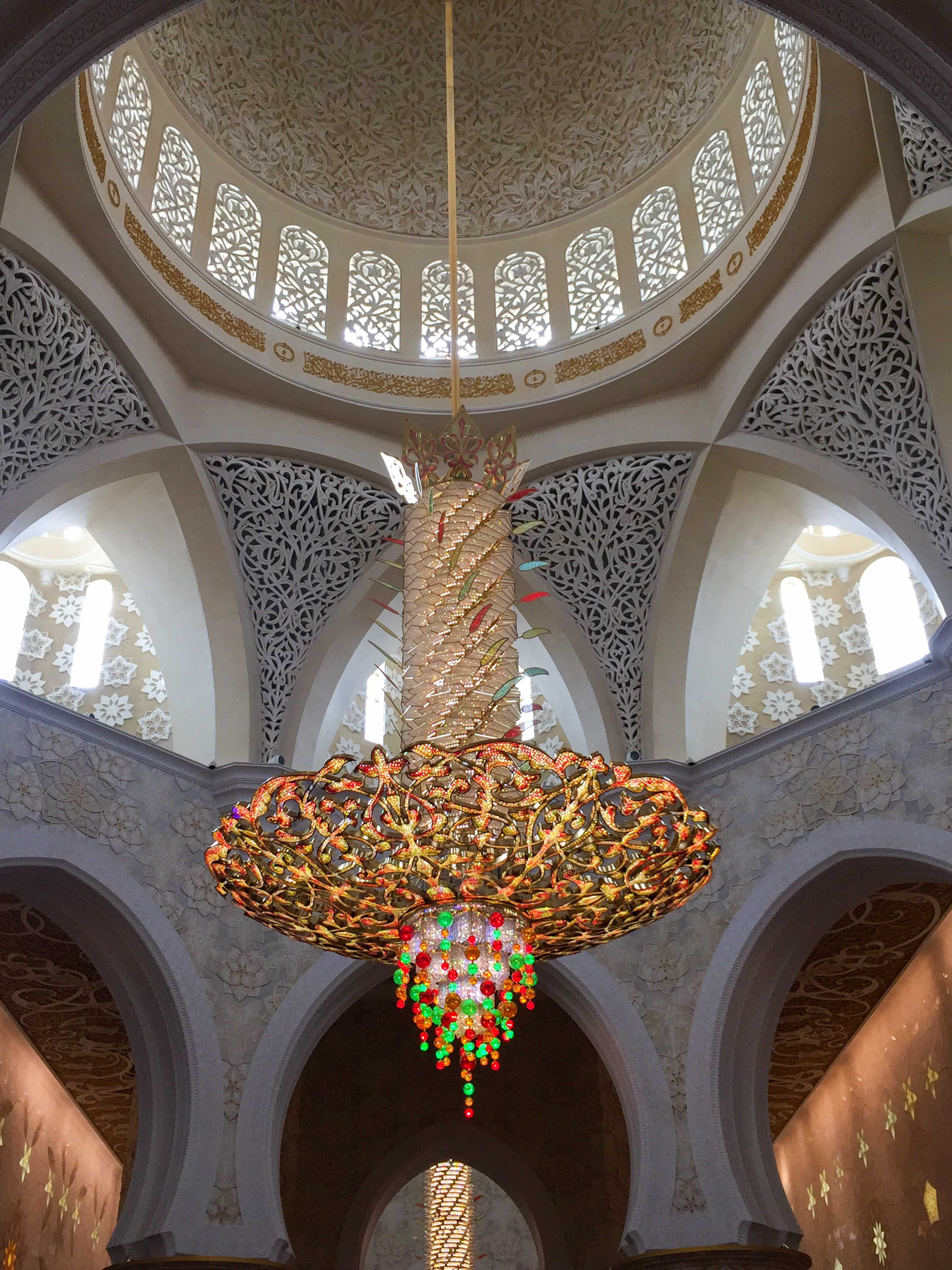 最奢华最漂亮阿布扎比的清真寺,最奢华清真寺谢赫扎伊德