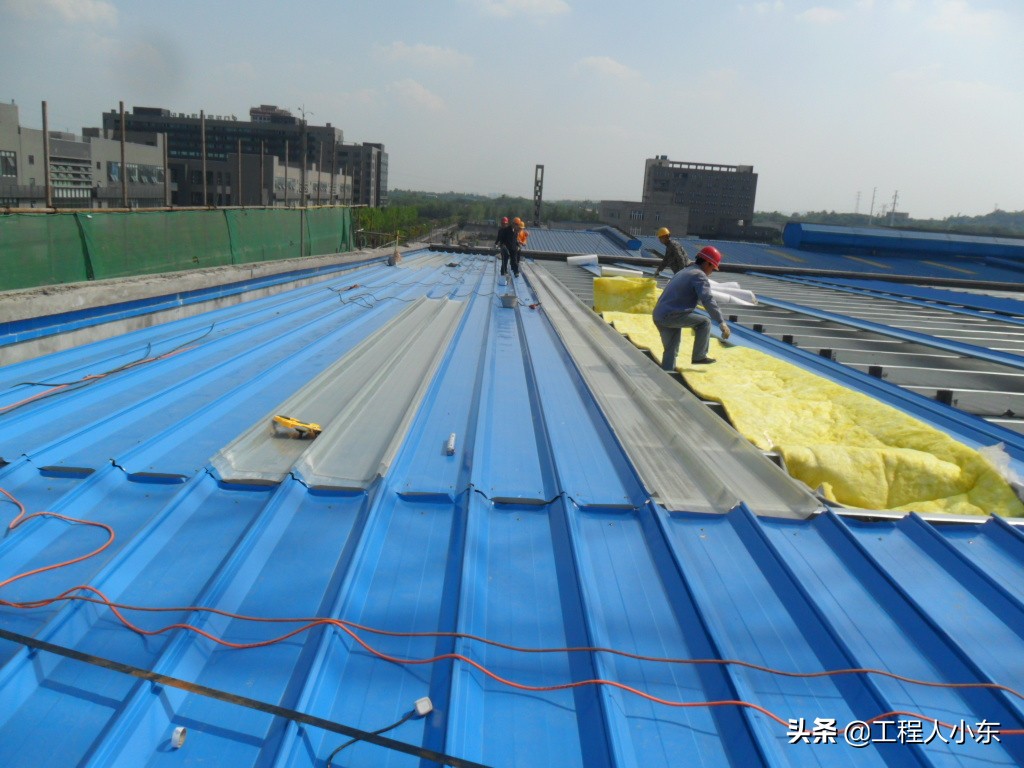 讲解钢结构厂房图,钢结构厂房基础施工动画演示