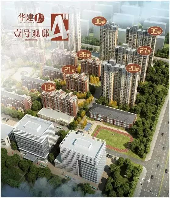 华建1街区实景图,华建1街区小户型