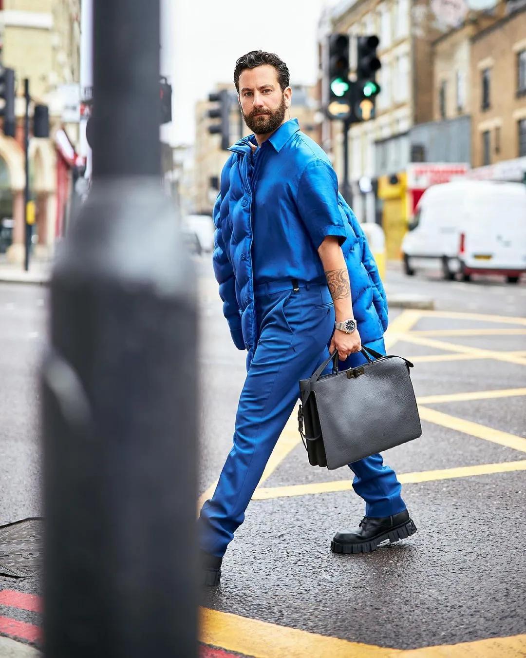 英国男士穿搭高级感,英伦雅痞风穿搭男士