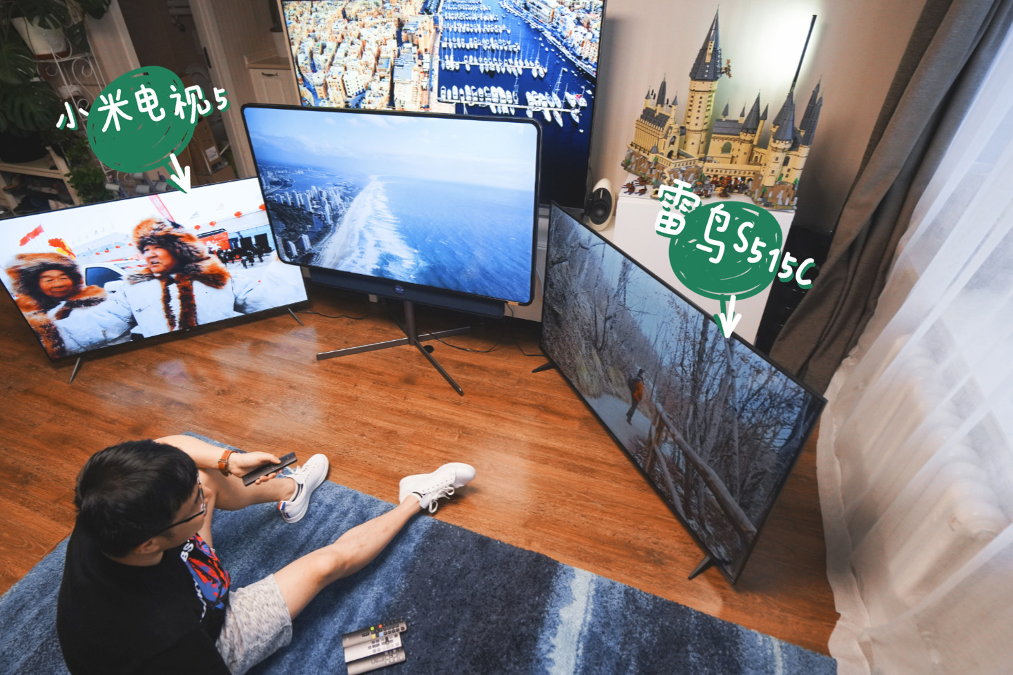 雷鸟55s515d和红米55x2022哪个好,小米雷鸟55寸电视评测