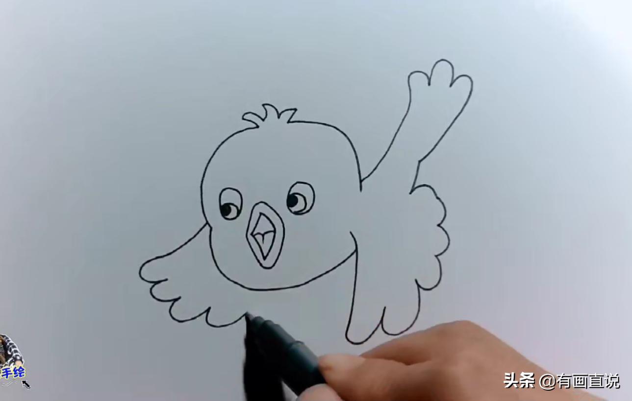 儿童画画教程3-6岁简笔画小公主,7-10岁儿童画画hellokitty简笔画