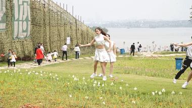 长沙洋沙湖湿地公园,湘阴洋沙湖五一活动