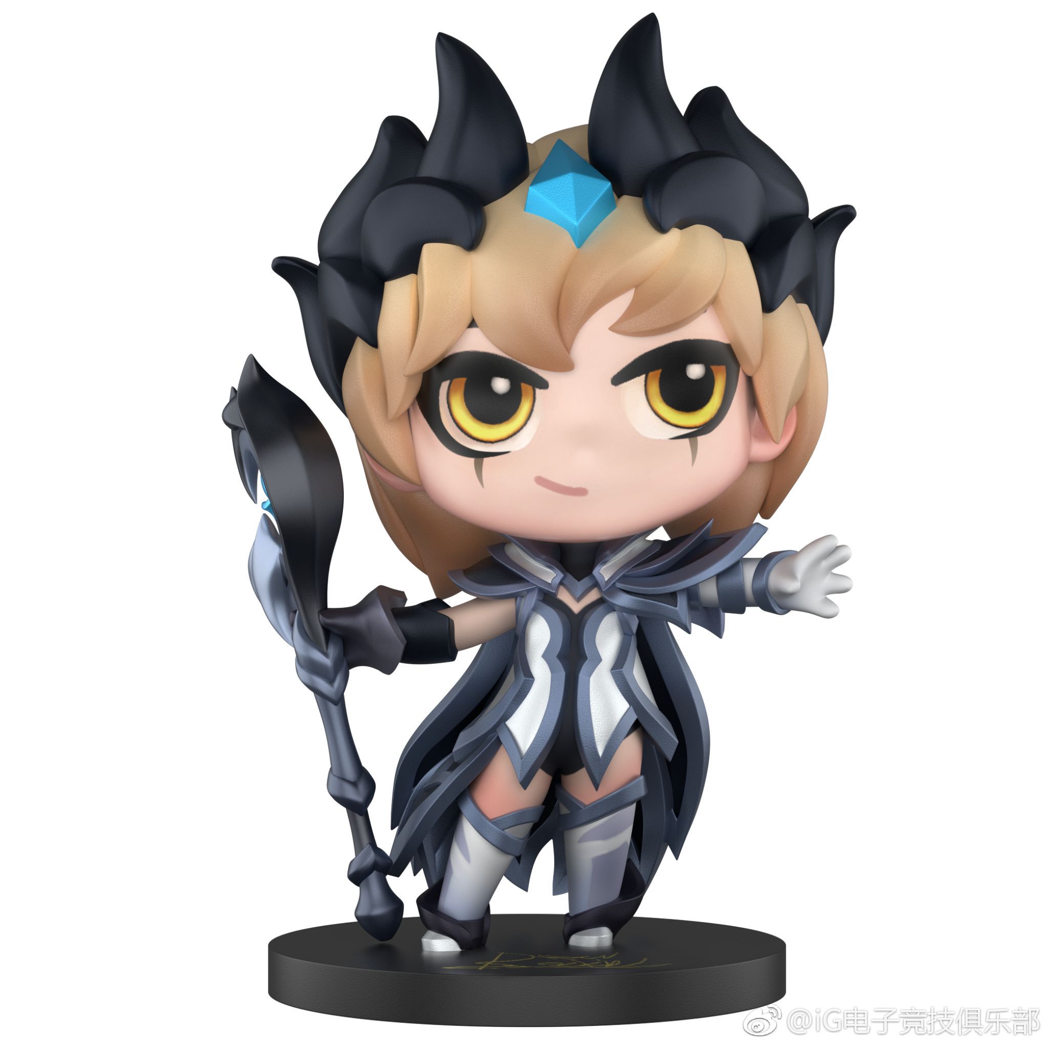 ig冠军手办赠皮肤,ig手办荣誉版开箱