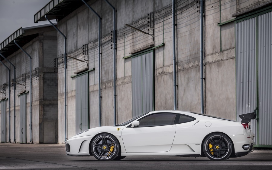 法拉利f430改碳纤维,novitec套件法拉利