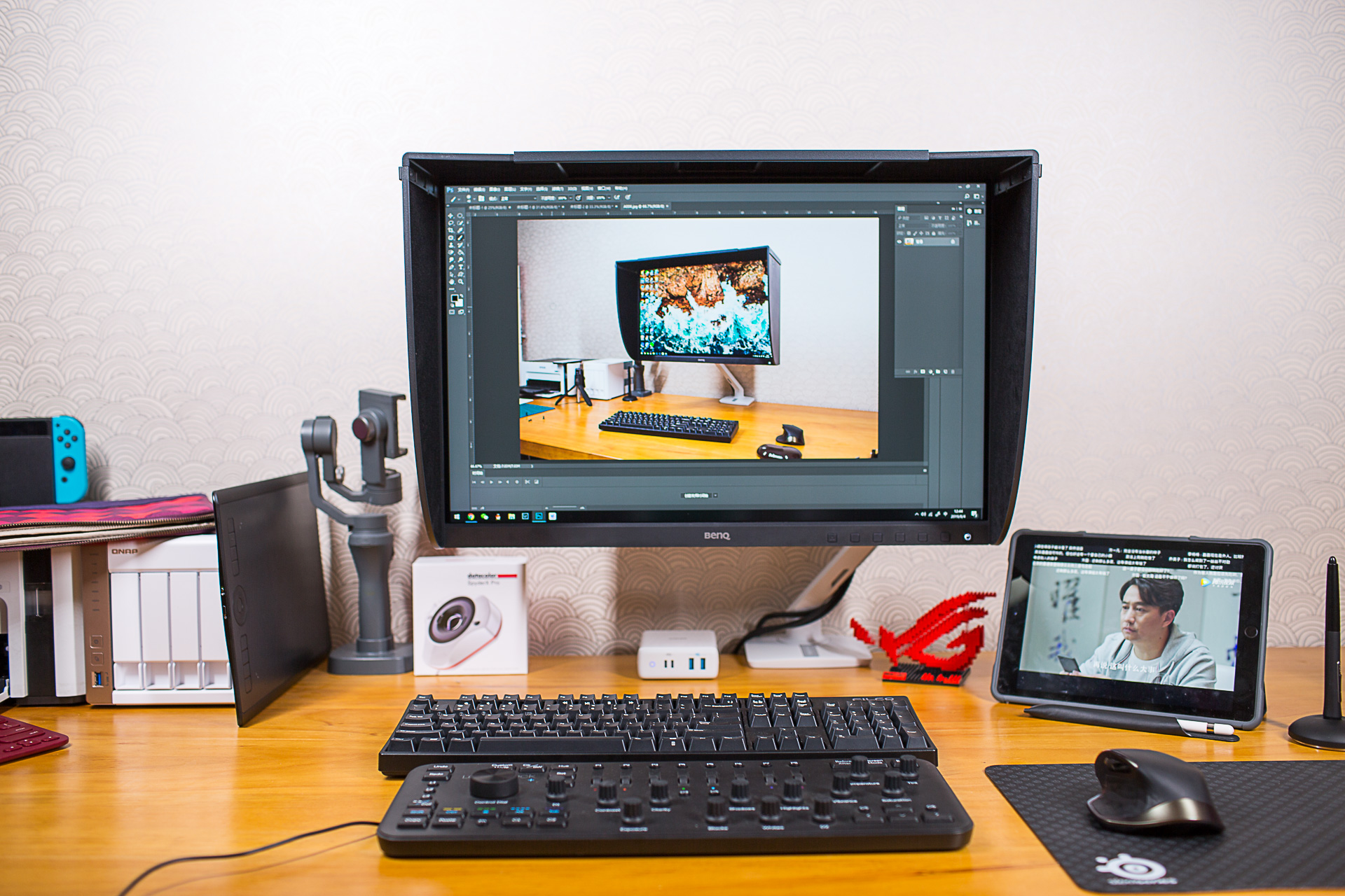 摄影师工作桌面,摄影工作者桌面改造