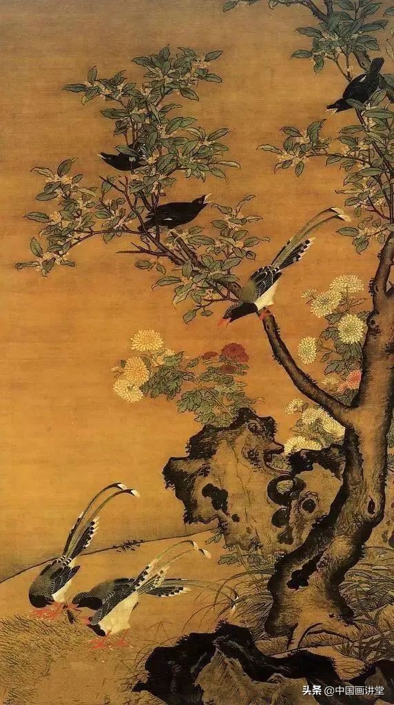 如何形容画家笔下的梅菊花,历代名家画菊花作品