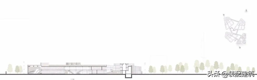 高档幼儿园设计——“院落式”打破传统简单的空间等级