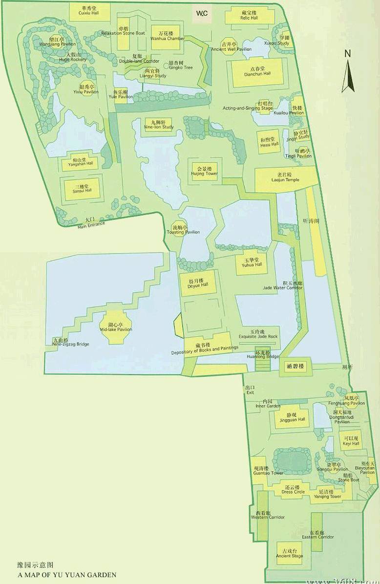 上海古豫园遗址,豫园商城的建筑年代