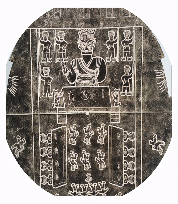 古代宴席手绘图,一张古代酒杯图片大全