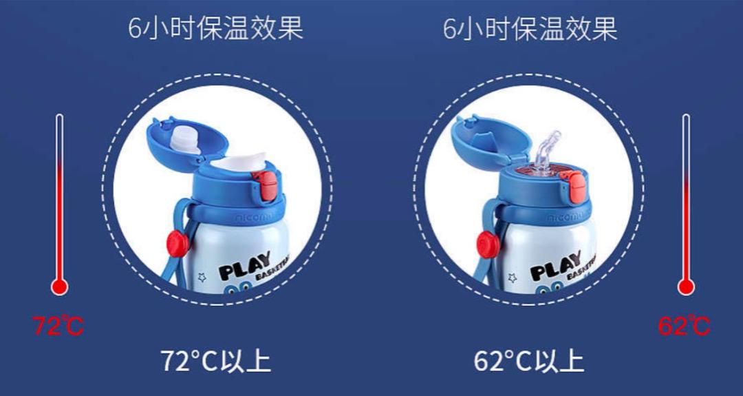 儿童水杯方便携带保温杯,儿童日常水杯吸管杯