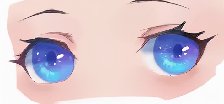 眼睛画法绘画教程,绘画可爱眼睛最简单的画法