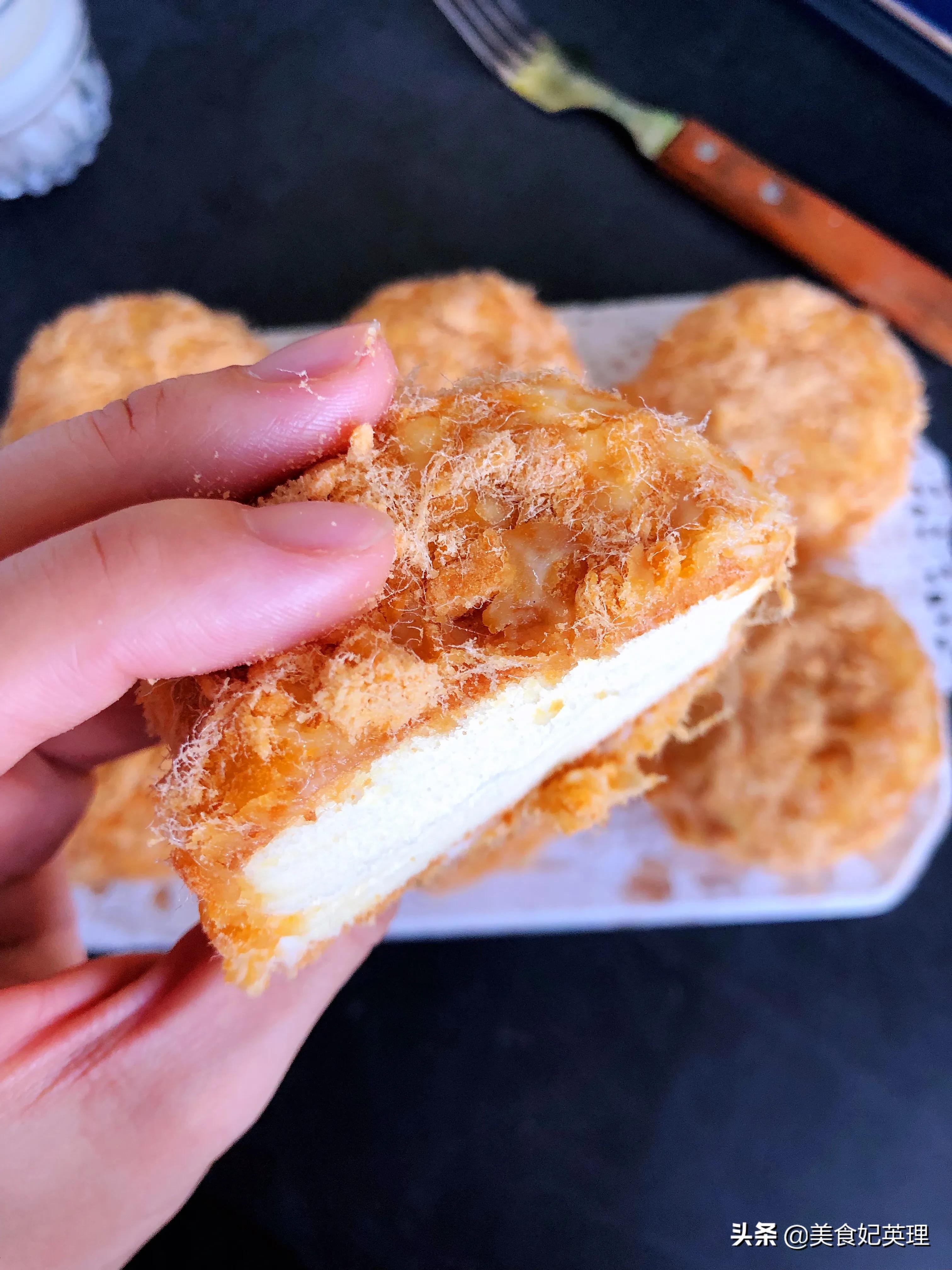 教你做不塌的肉松小贝,适合做肉松小贝的半成品蛋糕