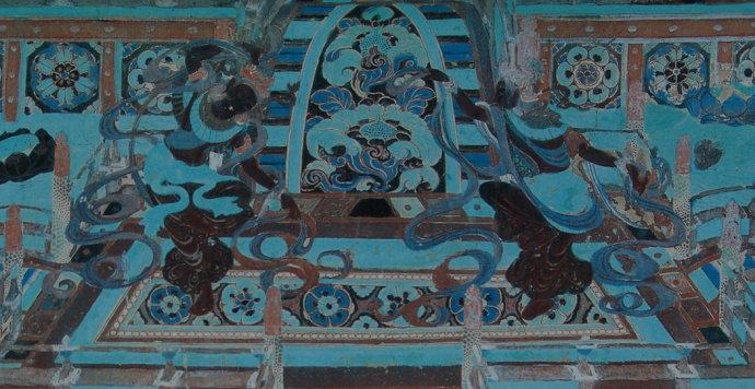 敦煌壁画肌理模仿,敦煌飞天壁画不褪色之谜