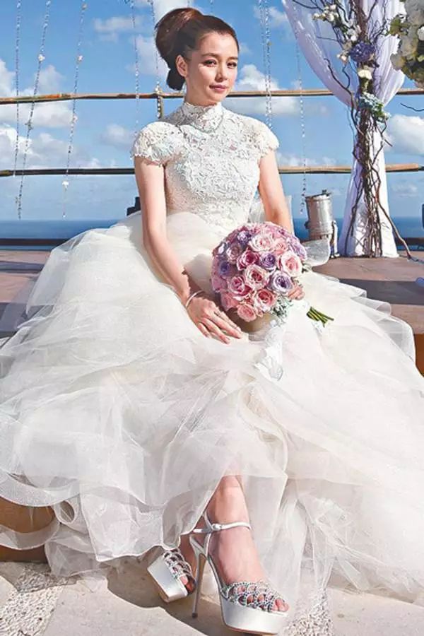 林心如同款婚鞋,林心如和杨颖婚鞋