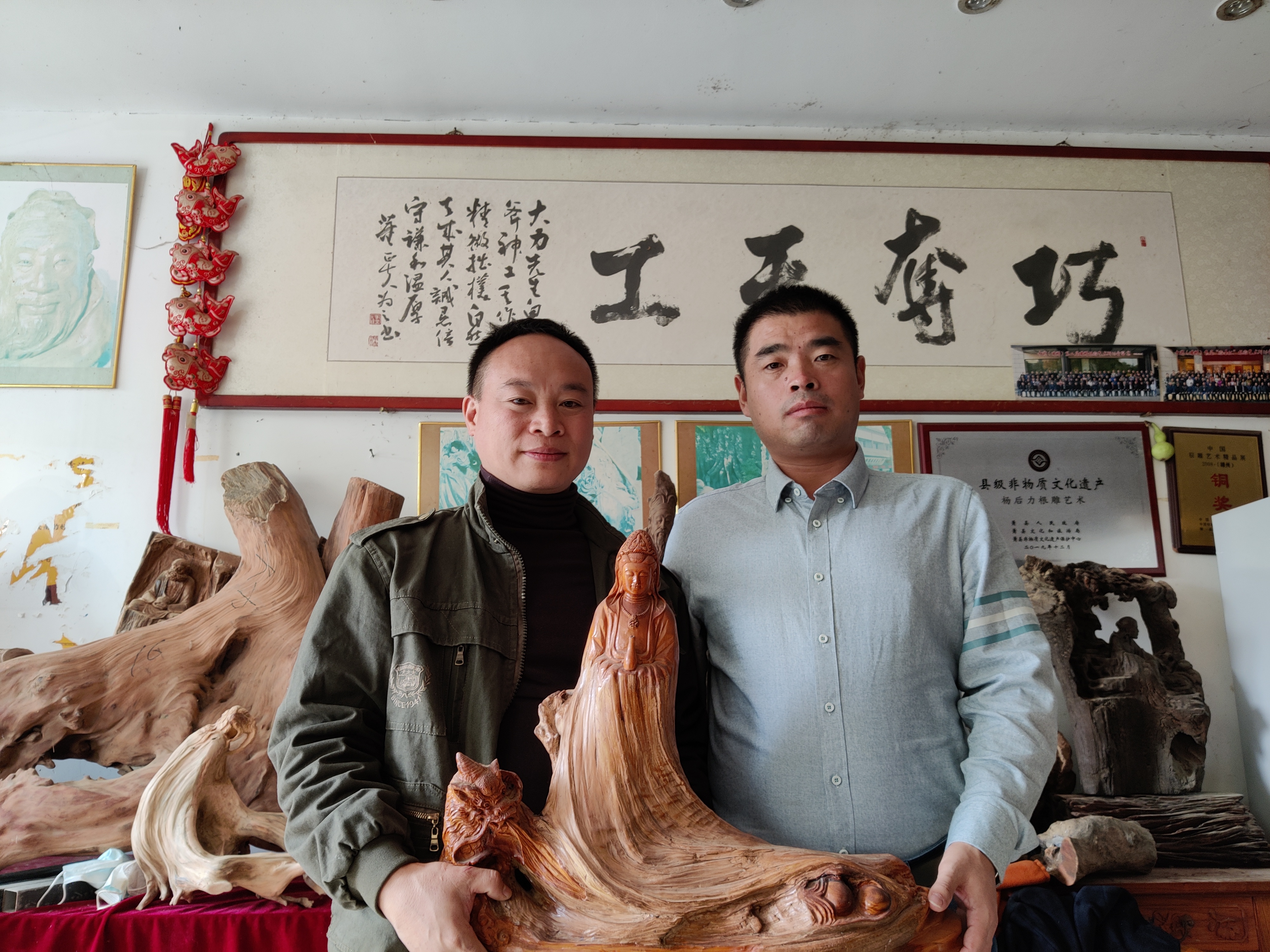 寻找非物质文化遗产木雕大师,访非遗传承人