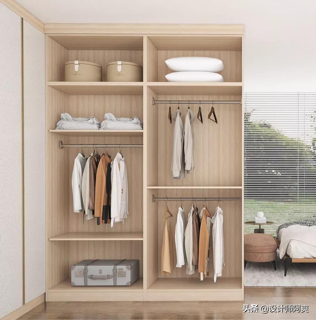 2021衣柜最实用格局,衣柜省钱实用攻略