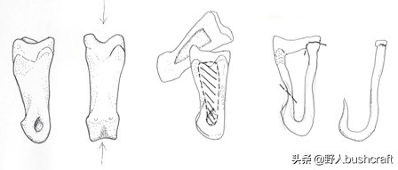 钓鱼神奇的鱼钩做法,钓鱼自制鱼钩视频