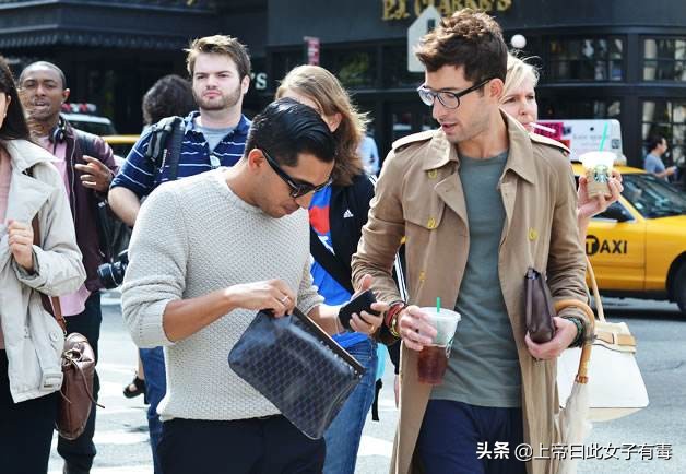 有品味的男人包里有什么,男士手拿包品味