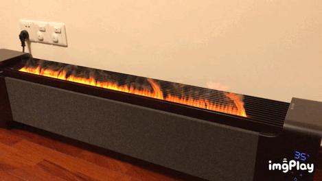 冬天室内取暖神器艾美特,冬日篝火艾美特取暖器