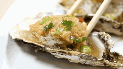 鲜嫩多汁网红的高压锅生蚝,蒜蓉生蚝罐头即食乳山生蚝