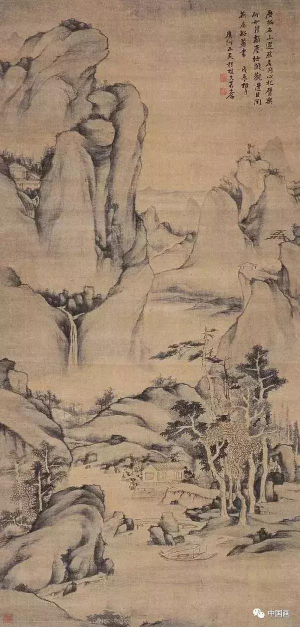 枯笔讲解,赏析枯笔