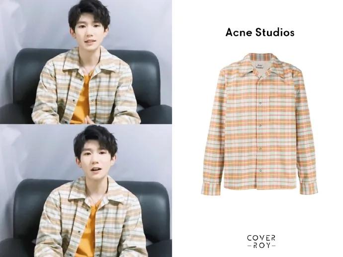 王源专属高定系列,王源牛仔套装