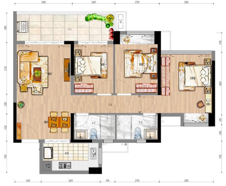 占地9000英亩豪宅,深圳占地9000平方最大别墅