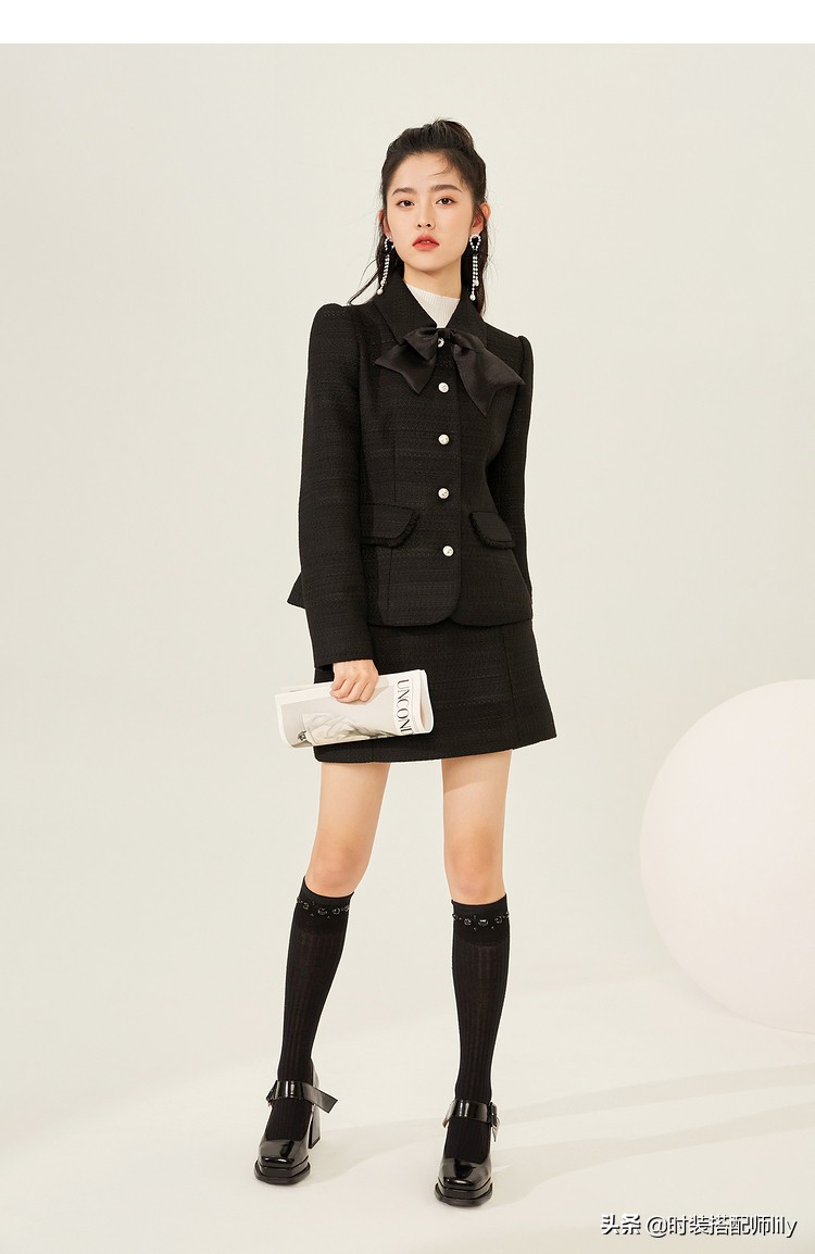 你的衣服有点结，画龙点睛之笔“仙女结”，美翻了整个秋季